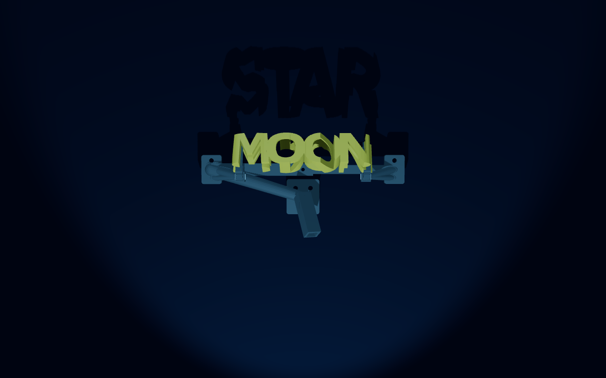 STAR casting the MOON shadow